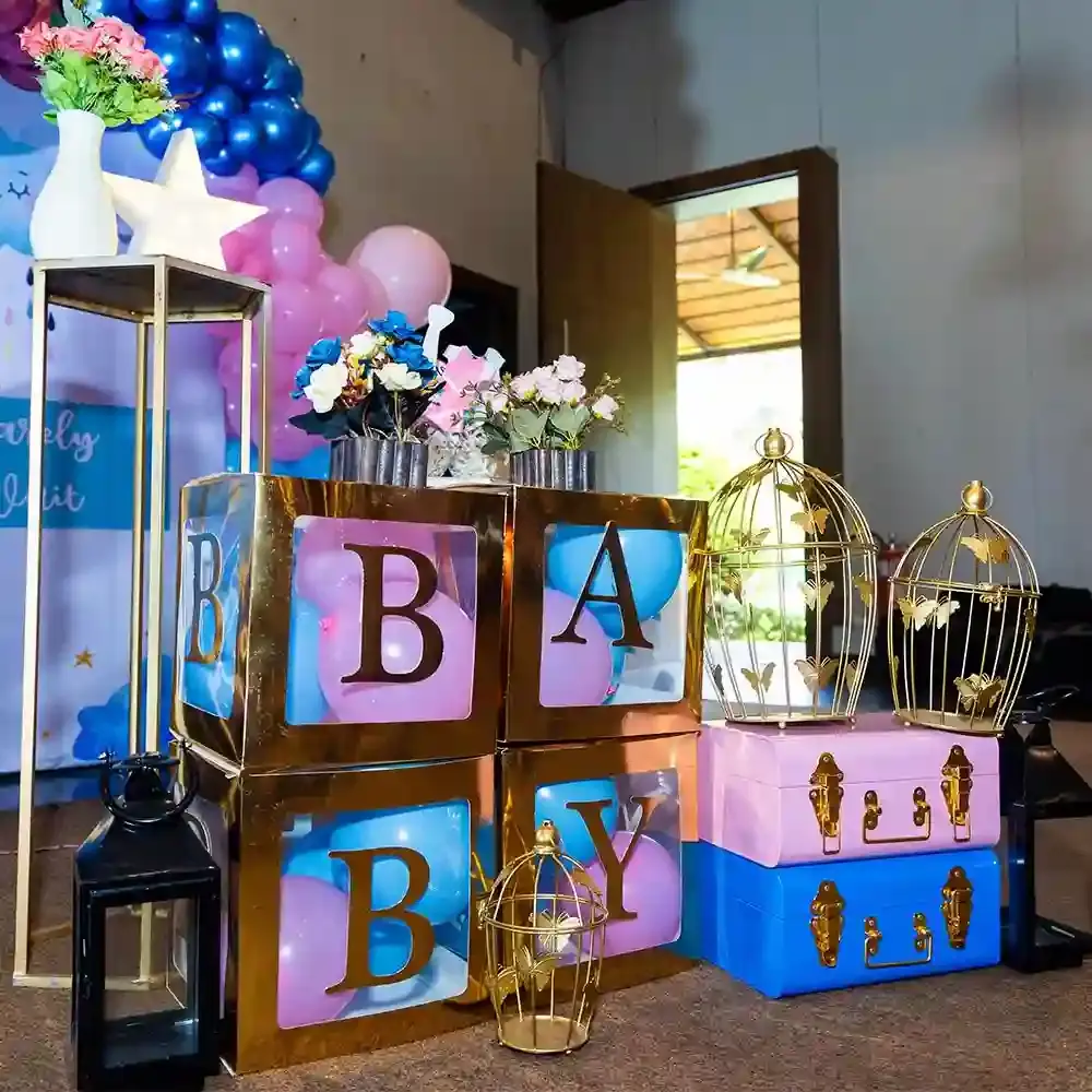 Eco-friendly adventure baby shower decor for events